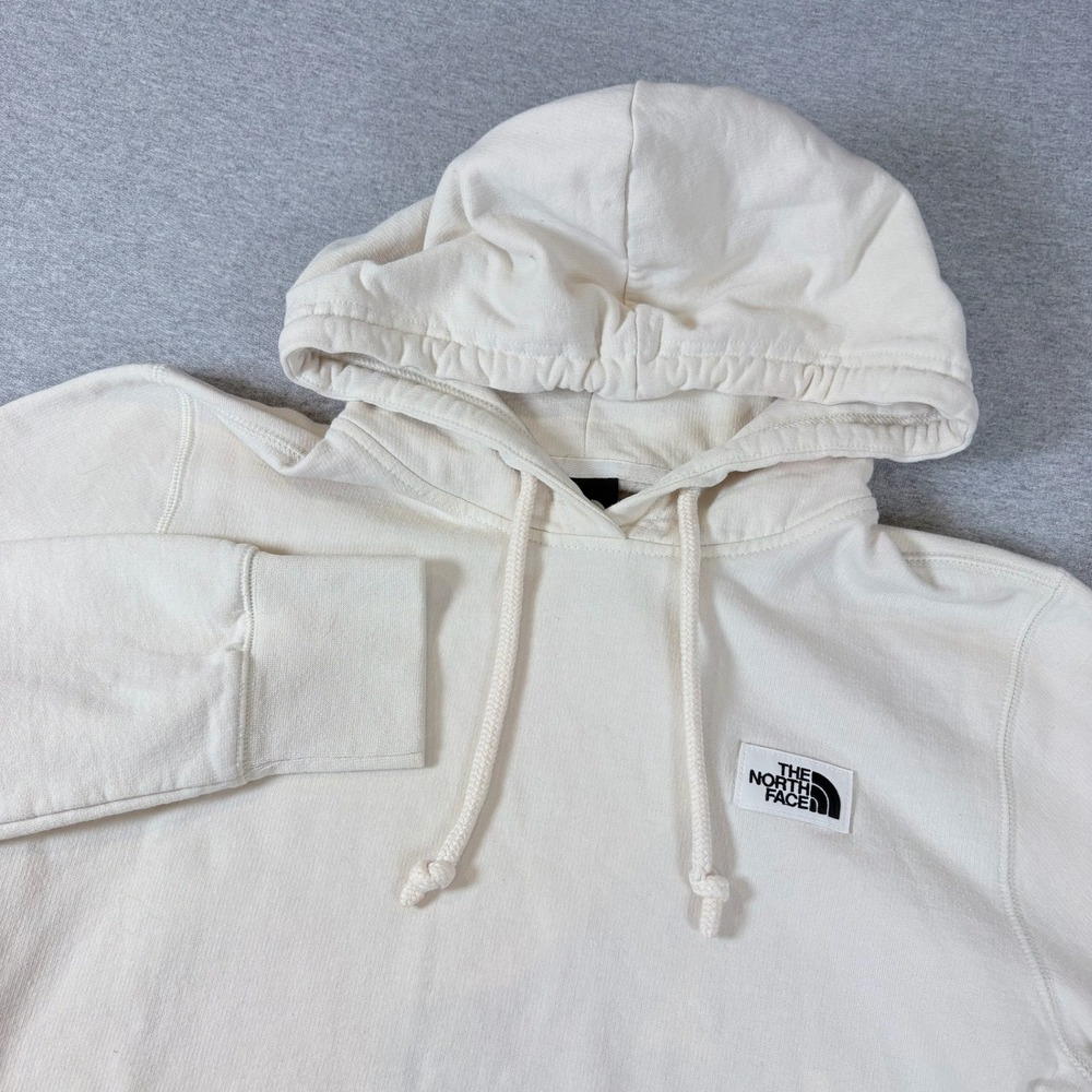 The North Face Hoodie Womens M Cream Exploration Without Compromise Pullover